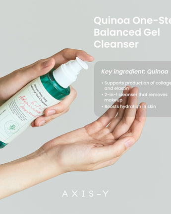 AXIS-Y QUINOA ONE-STEP BALANCED GEL CLEANSER 180ML