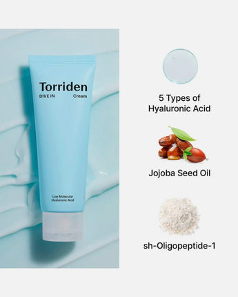 TORRIDEN DIVE-IN LOW MOLECULAR HYALURONIC ACID CREAM 80ML