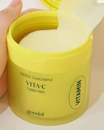 GOODAL GREEN TANGERINE VITA C TONER PADS (70EA )160ML