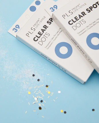 PLS CLEAR SPOT DOTS (PACK OF 2 ) 78 PATCHES