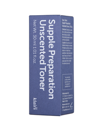 SUPPLE PREPARATION UNSCENTED TONER TRIAL SIZE 30ML