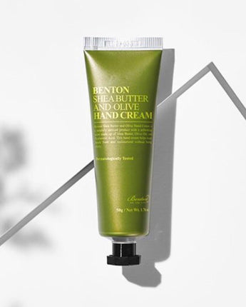 BENTON SHEA BUTTER AND OLIVE HAND CREAM 50ML