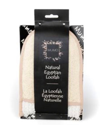 MUMO's Natural Egyptian Loofah Double-Sided Exfoliating Glove