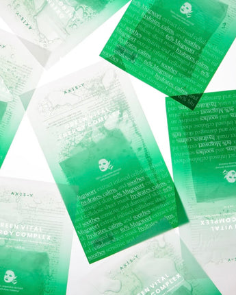 AXIS-Y GREEN VITAL ENERGY COMPLEX SHEET MASK 25ML