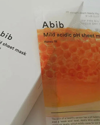 ABIB MILD ACIDIC pH HONEY FIT SHEET MASK 30ML