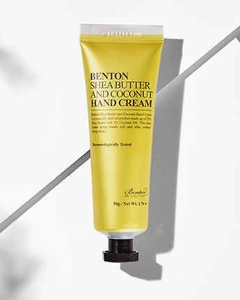 BENTON SHEA BUTTER & COCONUT HAND CREAM 50ML