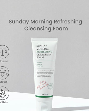 AXIS-Y SUNDAY MORNING REFRESHING CLEANSING FOAM 120ML